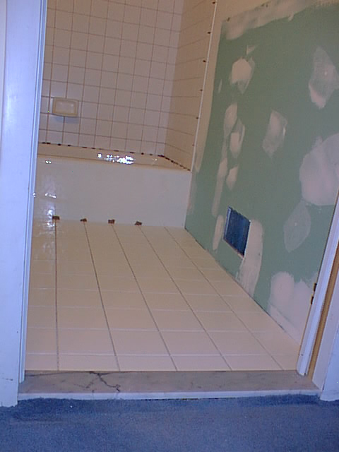 Bathroom Tile Edging