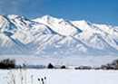 The breathtaking mountains around Logan, Utah