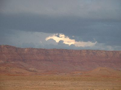 Sunset, Storm, and Vermilion Cliffs