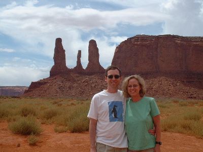 Nieka and Ken at the Three Sisters