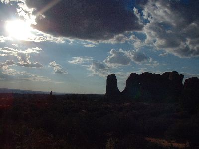 Arches Sunset