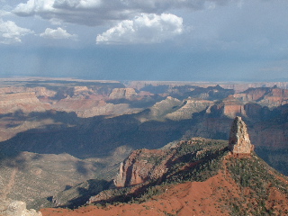 Gathering Storms from Roosevelt Point, Grand Canyon