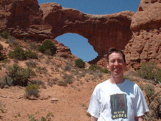 Ken at South Window Arch