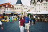 Nieka and Ken on Old Town Square