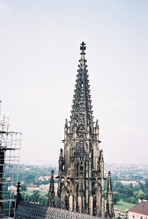 View South from St. Vitus Cathedral