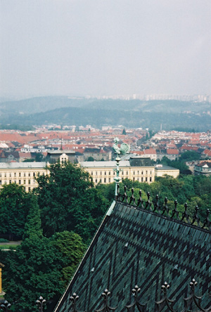 View West from St. Vitus Cathedral