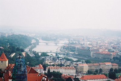 View North from St. Vitus Cathedral